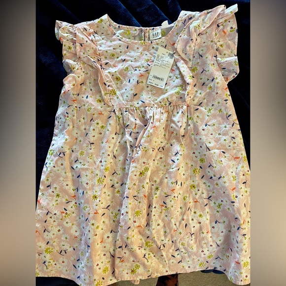 NWT -GIRLS XXL GAP RUFFLE BABYGIRL BOHO TOP - Picture 12 of 13